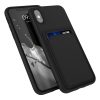 iPhone X / iPhone XS tok, szilikon, fekete, 55119.01