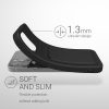iPhone 12 / iPhone 12 Pro tok, szilikon, fekete, 55112.01
