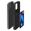 iPhone 12 / iPhone 12 Pro tok, szilikon, fekete, 55112.01