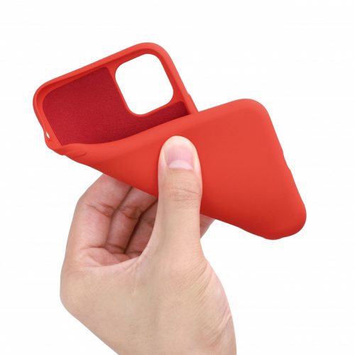 Tok iPhone 11, szilikon, piros, 50791.218