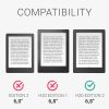 Kobo Aura H2O Edition 2 borító, textil, szürke, kwmobile, 49111.04