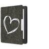 Kobo Aura H2O Edition 2 borító, textil, szürke, kwmobile, 49111.04