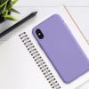 iPhone X / iPhone XS tok, szilikon, lila, 49982.222