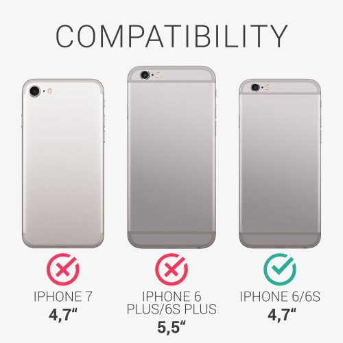 iPhone 6 / iPhone 6s tok, szilikon, kék, 40223.223