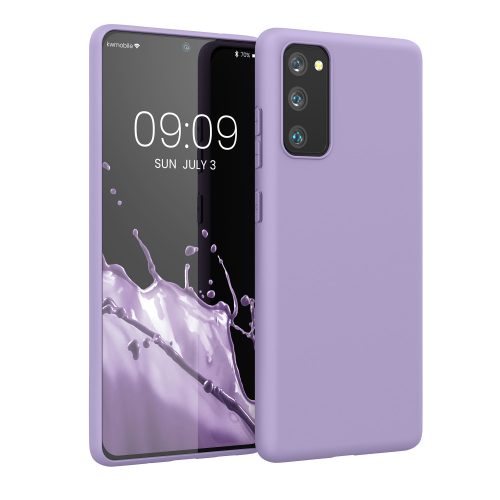 Samsung Galaxy S20 FE tok, szilikon, lila, 53604.222