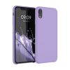 iPhone XR tok, szilikon, lila, 45910.222