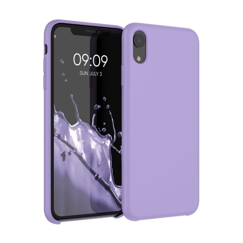 iPhone XR tok, szilikon, lila, 45910.222