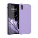 iPhone XR tok, szilikon, lila, 45910.222