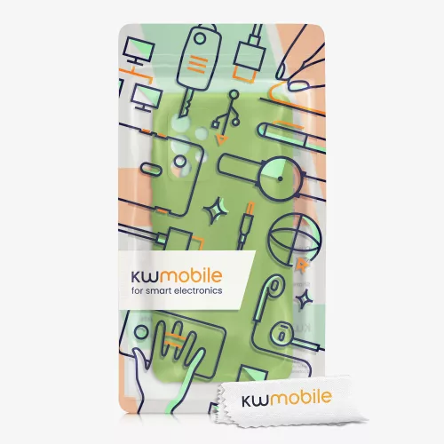 Samsung Galaxy A52 / Galaxy A52 5G / Galaxy A52s 5G tok, szilikon, zöld, 54347.220