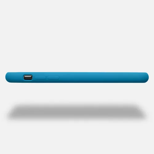 iPhone X / iPhone XS tok, szilikon, kék, 46313.224