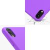 iPhone XR tok, szilikon, lila, 45910.221