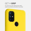 OnePlus Nord N10 5G tok, szilikon, sárga, 53890.165