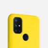 OnePlus Nord N10 5G tok, szilikon, sárga, 53890.165