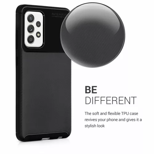 Samsung Galaxy A52 / Galaxy A52 5G / Galaxy A52s 5G tok, szilikon, szürke, 55252.01