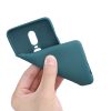 Tok OnePlus 6 telefonhoz, szilikon, zöld, 55346.57