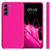 Samsung Galaxy S21 Plus tok, szilikon, rózsaszín, 54066.77, kwmobile