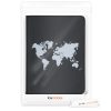 Fedél az autós okmányokhoz, Kwmobile, Fekete/fehér, Ökológiai bőr, 53857.05