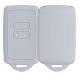 Renault / Dacia autókulcs burkolat - 4 gombos - Keyless Go, kwmobile, szilikon, szürke, 48035.22