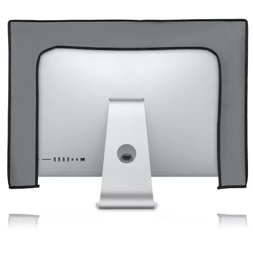 Borító 27-28 hüvelykes monitorhoz, Kwmobile, szürke, textil, 44635.22