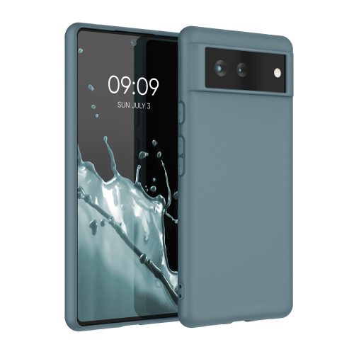 Google Pixel 6 tok, szilikon, zöld, 55434.207