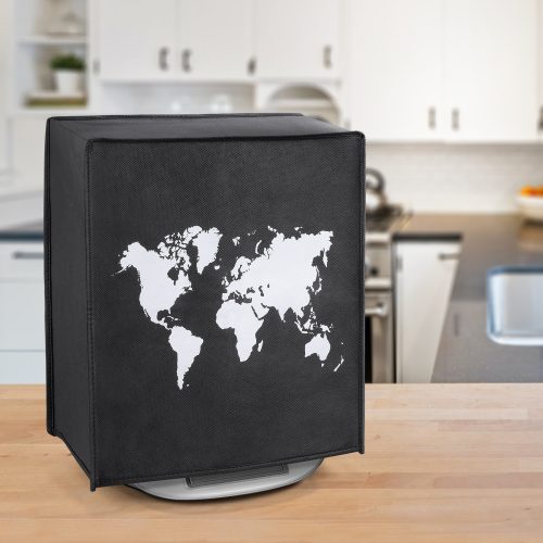 Thermomix TM6/TM5 védőburkolat, Kwmobile, fekete/fehér, műanyag, 55449.01