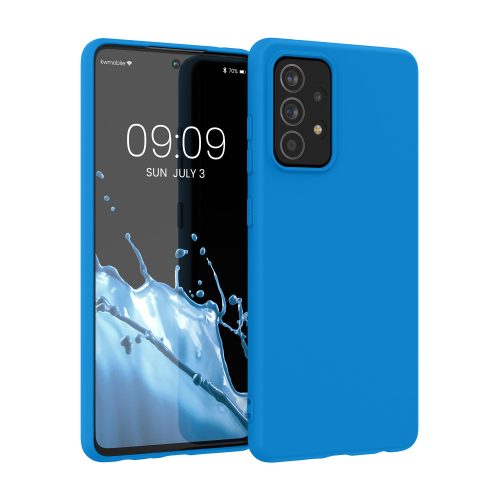 Samsung Galaxy A52 / Galaxy A52 5G / Galaxy A52s 5G tok, szilikon, kék, 54346.157