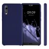 Huawei P20 tok, szilikon, kék, 45689.182, kwmobile