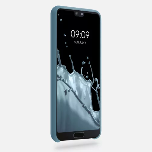 Huawei P20 tok, szilikon, zöld, 45689.207