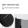 Fejhallgató tok Xiaomi Redmi Airdots 3 Pro/Buds 3 Pro, Kwmobile, fekete, szilikon, 55662.01