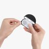 Fejhallgató tok Xiaomi Redmi Airdots 3 Pro/Buds 3 Pro, Kwmobile, fekete, szilikon, 55662.01