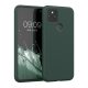 Google Pixel 5 tok, szilikon, zöld, 53778.169