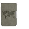 PocketBook Touch Lux 5 / Touch Lux 4 / Touch HD 3 borító, ökológiai bőr, szürke, kwmobile, 50228.07