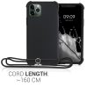 iPhone 11 Pro tok, szilikon, fekete, 55765.01
