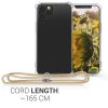 iPhone 12 / iPhone 12 Pro tok, szilikon, átlátszó, 52730.21