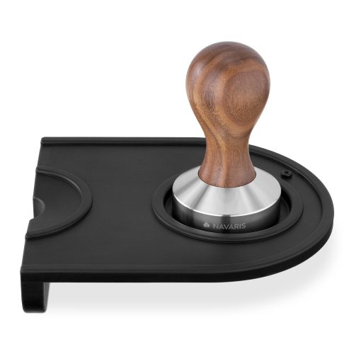 Navaris rozsdamentes acél tamper dió nyéllel, 51 mm, Covoras, 53238.01.03