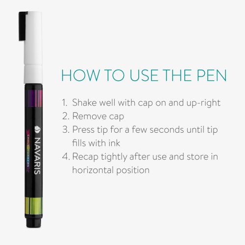 Tabla magnetica Navaris, design stereoscopic, 60x40 cm, marker si 5 magneti, multicolor, MDF