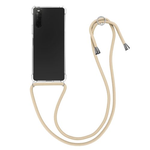 Borító Sony Xperia 10 II telefonhoz, szilikon, átlátszó, 52888.21