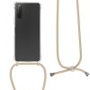 Borító Sony Xperia 10 II telefonhoz, szilikon, átlátszó, 52888.21