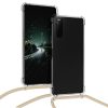 Borító Sony Xperia 10 II telefonhoz, szilikon, átlátszó, 52888.21