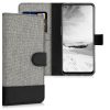 OnePlus Nord N100 tok, textil, szürke, 55808.22