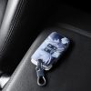Renault / Dacia autókulcs burkolat - 4 gombos - Keyless Go, kwmobile, ökológiai bőr, többszínű, 44637.46