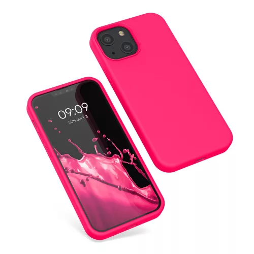 Tok iPhone 13 Minihez, szilikon, rózsaszín, 55877.77
