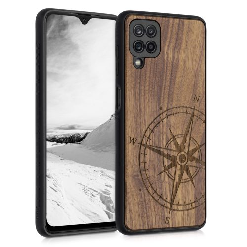 Samsung Galaxy A12 tok, fa, barna, 55092.02, kwmobile