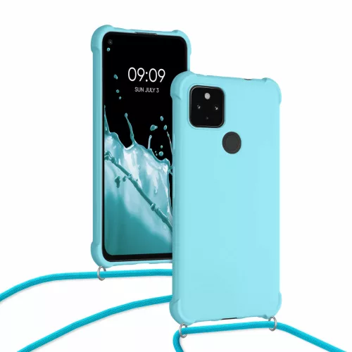 Google Pixel 4a 5G tok, szilikon, kék, 55914.23