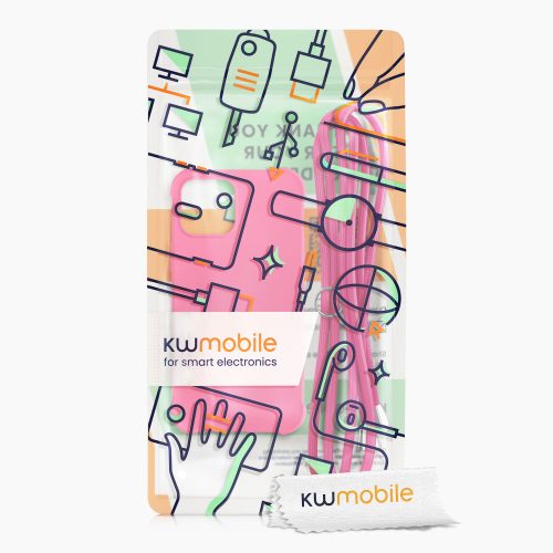 Tok iPhone 13 Minihez, szilikon, rózsaszín, 55933.77