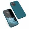 iPhone 13 Pro Max tok, szilikon, zöld, 55971.57