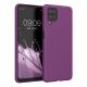 Samsung Galaxy A12 tok, szilikon, lila, 54048.197