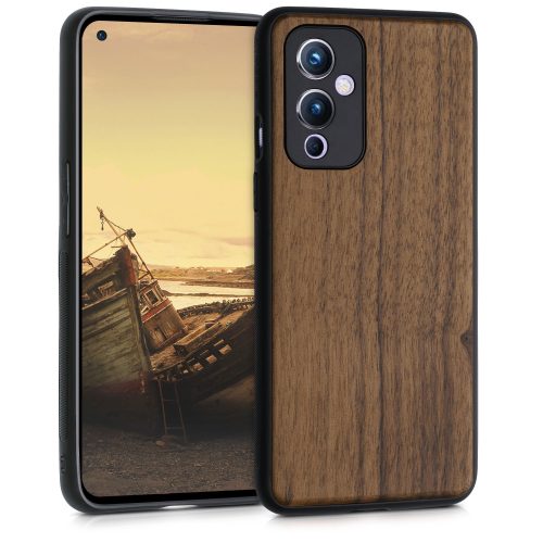 Tok OnePlus 9 telefonhoz, fa, barna, 56039.18, kwmobile