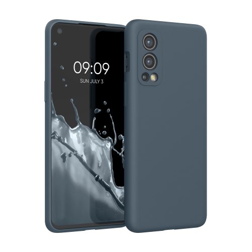 OnePlus Nord 2 5G tok, szilikon, kék, 56070.202, kwmobile
