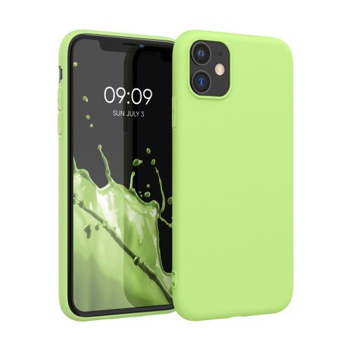 Apple iPhone 11 tok, szilikon, zöld, 49787.214, kwmobile
